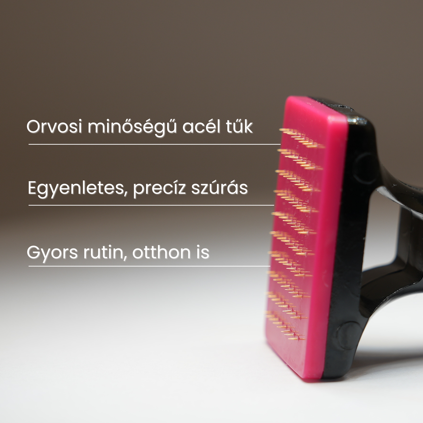 Makro kép a tűkről